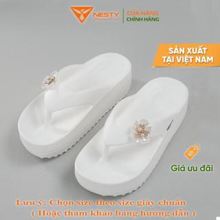 Dép Xỏ Ngón NESTY Đế Cao Thời Trang Kiểu Dáng Basic Chất Liệu EVA Mềm Mại - NE08