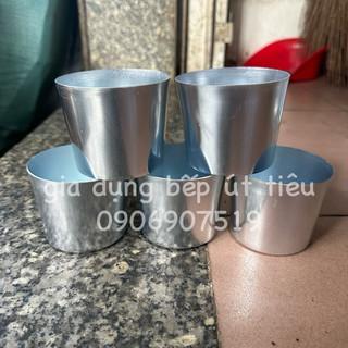Ly đá nhôm sáng bóng, ly làm đá số 8 -> số 12