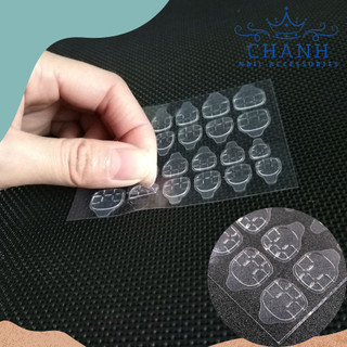 Keo dán Móng Úp Nail Box, Miếng keo 2 mặt dán móng , keo silicon, miếng dán nailbox Chanh Nail
