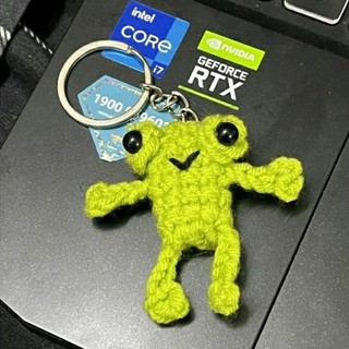Móc khóa len handmade ếch xanh zô tree 🐸🐸🐸 dang tay ôm bạn cái nàk
