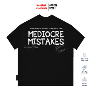  Áo thun BOXY Mistake form boxy MONSTER X STREET Mistake form boxy nam nữ Local Brand 