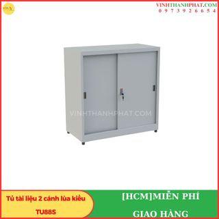 Tủ tài liệu 2 cánh lùa kiểu tu88s