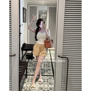Áo 2 dây nơ ngực có mút qcl1