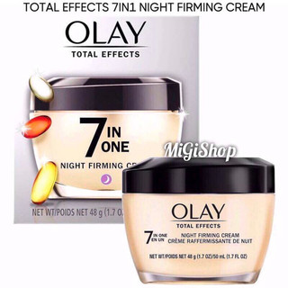 [Bản Mỹ] Kem Dưỡng Da Chống Lão Hoá Ban Đêm Olay Total Effects 7in1 Night Firming Cream 48g