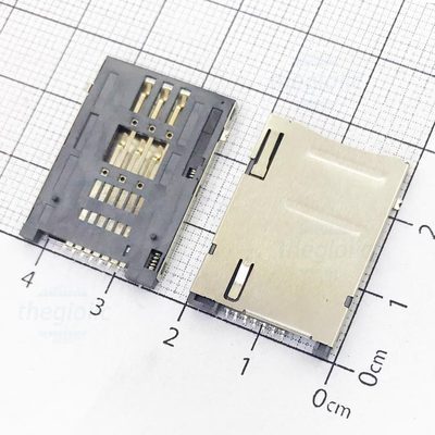 S-PP-7P Khay Cắm Sim 7 Chân Push-Push//7