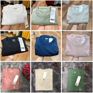 Áo phông nữ cổ tròn ngắn tay dòng U - UNI Crew neck T Shirt