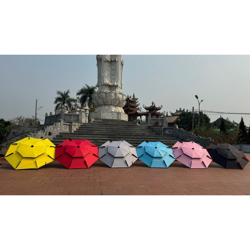 ô 2 tầng,ô đi câu cá tránh mưa tránh nắng, ô câu cá 2 tầng chống thấm nước,chống tia UV cực tốt giúp