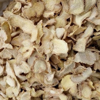 100g Gừng Miếng Sấy Khô Cao Cấp, Gừng khô pha trà gừng, làm bột nấu ăn