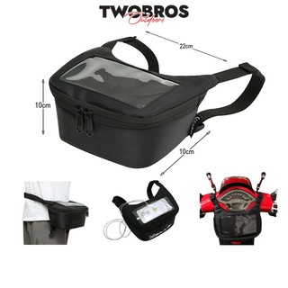 Túi Treo Đầu Xe Máy, Túi Treo Ghi Đông Xe Máy chống nước, để đồ và để điện thoại tiện lợi - B42