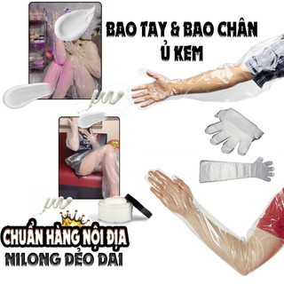 Bao ủ kem tay chân LD chất liệu nilong dẻo dai trong suốt, chống nước