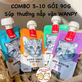 Wanpy súp thưởng có nắp vặn 90g