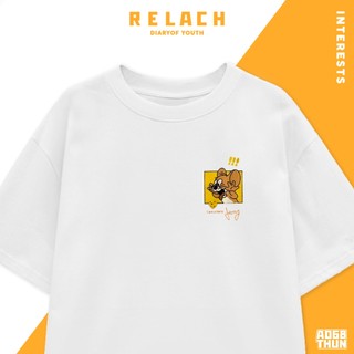 Áo Thun Nam Nữ Form Rộng Cotton Tay Lỡ , Áo Phông  Relach Cổ Tròn Basic Tee Oversize Trend Hè - Jerry