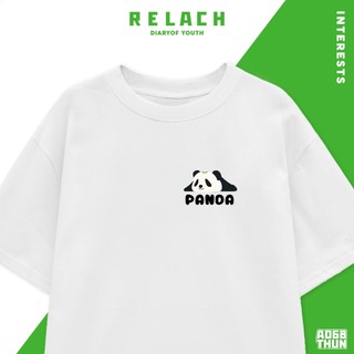 Áo Thun Nam Nữ Form Rộng Cotton Tay Lỡ , Áo Phông  Relach Cổ Tròn Basic Tee Oversize Trend Hè - LG Panda