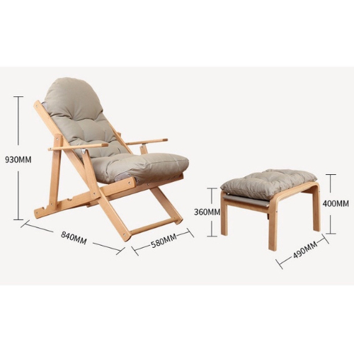 Ghế tựa lưng thư giãn Pello, Ghế phòng khách thư giãn đọc sách, chất liệu gỗ bạch dương bảo hành 36 tháng (Tặng Đôn) | BigBuy360 - bigbuy360.vn