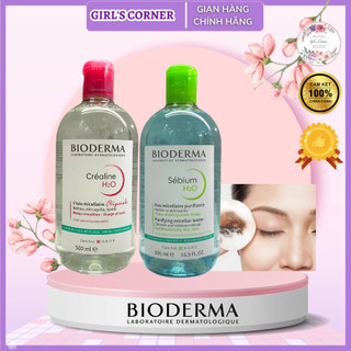 Nước tẩy trang Bioderma 500ml nội địa Pháp, Bông tẩy trang