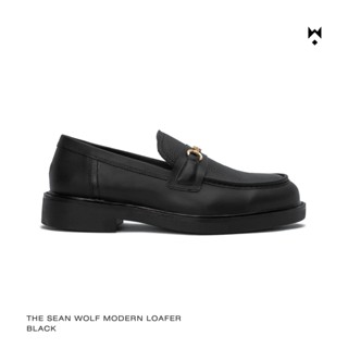 Giày Lười Nam Nữ THEWOLF SEAN MODERN LOAFER - Full Đen