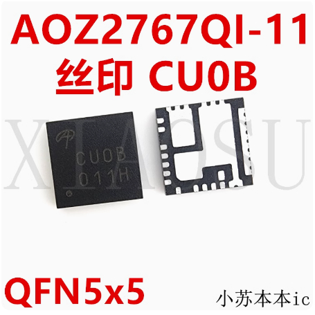 [A149] AOZ2767QI-11 AOZ2767QI 2767 mã CU0B CUOB CU0 CUO - ic nguồn trên bo mạch - Mới nguyên bản - O