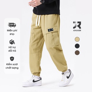 Quần jogger nam vải kaki form đứng cạp chun bó chân thoải mái vận động - Jr Jogger Casual