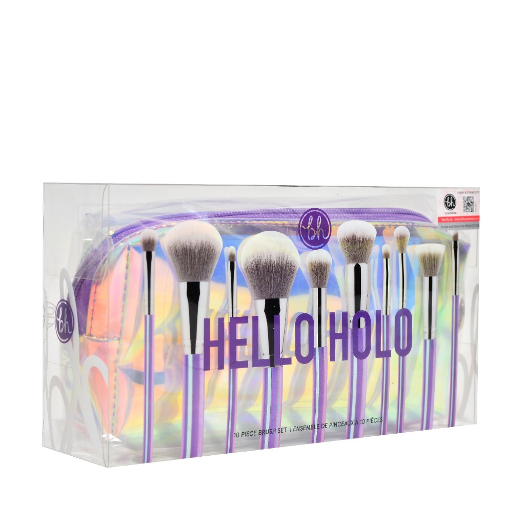 Bộ Cọ Trang Điểm BH Cosmetics Hello Holo 10 Cây
