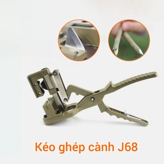 Kéo / Kìm ghép cành cây lớn chuyên dụng J68 Đài Loan dành cho cành to và cứng với lưỡi ghép sắc bén