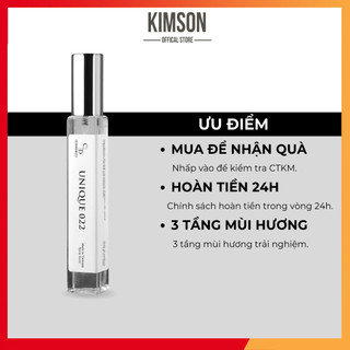 Tinh dầu nước hoa codedeco unique 022 - 10ml, tươi trẻ, mát mẻ, cá tính