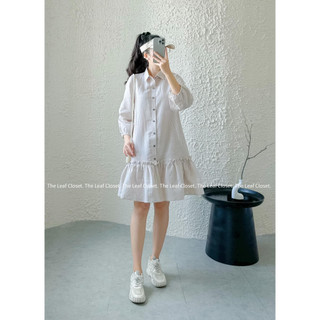 SUMMER COLLECTION - Đầm sơ mi ngắn đuôi cá