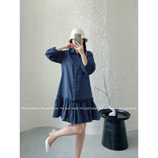 SUMMER COLLECTION - Đầm sơ mi ngắn đuôi cá