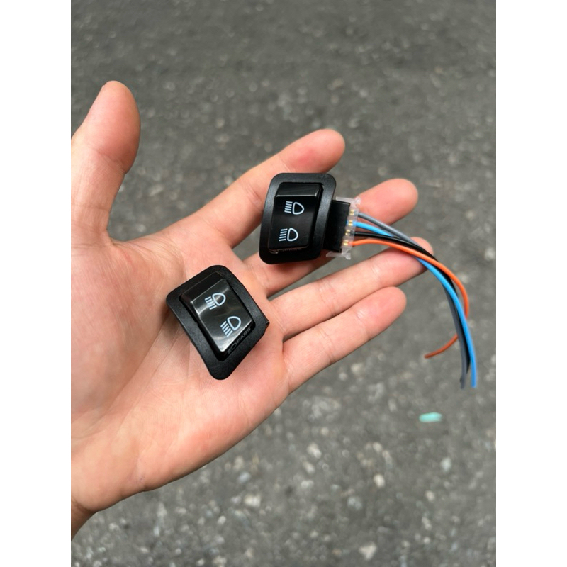Công tắc Passing, nút passing SH lắp Wave, Vision, Vario,…