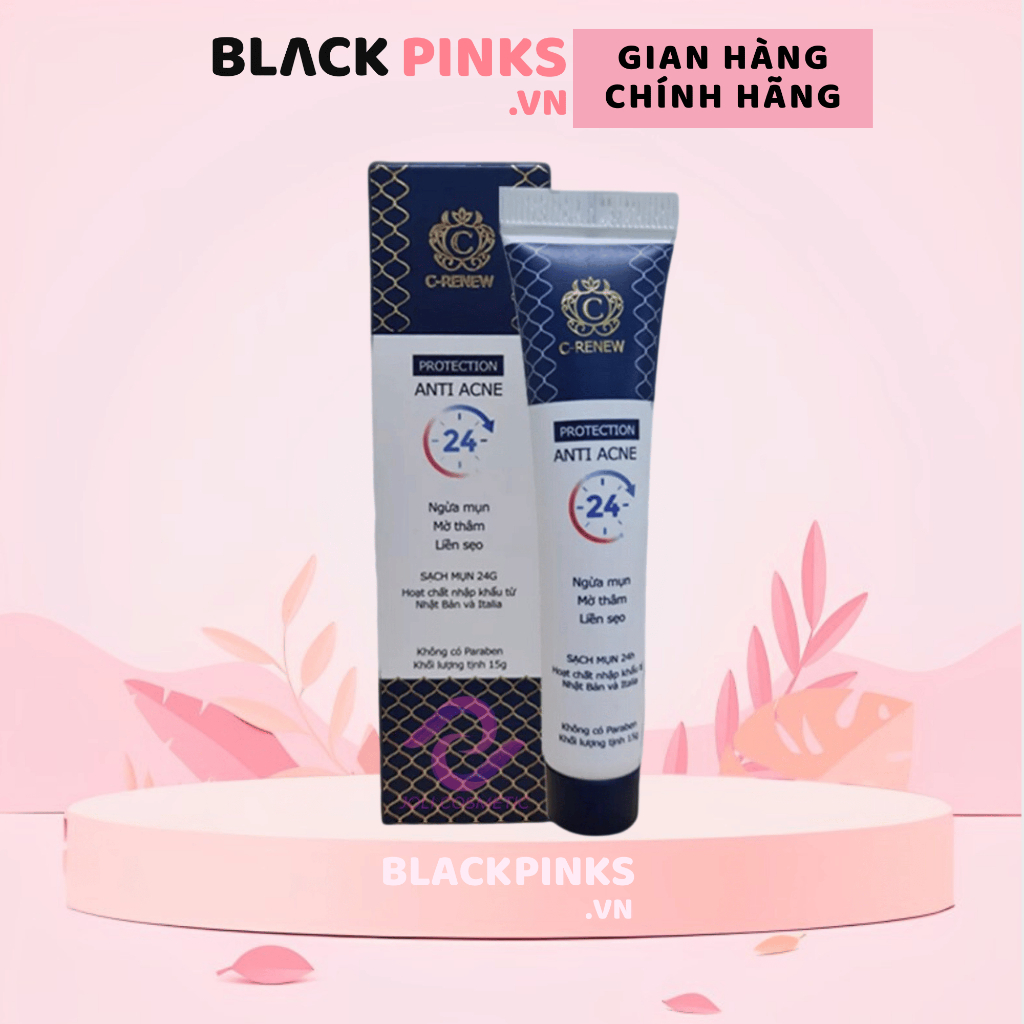 Gel giảm mụn 24h C-Renew 15g