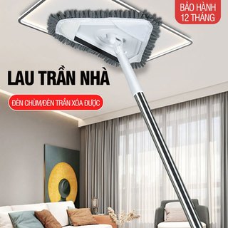 Cây chổi lau trần nhà Kitimop-A3 cây lau nhà, lau kính đa năng, chổi quét trần nhà, mạng nhện chuyên dụng cán dài