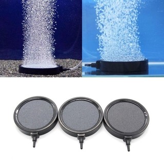 Đĩa sủi oxy sủi siêu êm siêu mịn cho hồ cá cảnh, cục sủi oxi nano có viền nhựa đa dạng kích thước