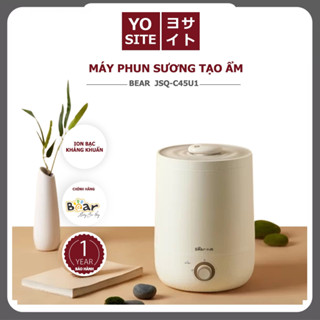 Máy phun sương tạo ẩm Bear máy khuếch tán tinh dầu với bộ lọc Ion bạc diệt khuẩn, tạo độ ẩm không khí,