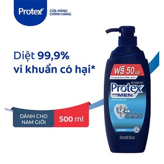 Sữa tắm protex fresh diệt khuẩn sạch 500ml hàng thái lan nội địa