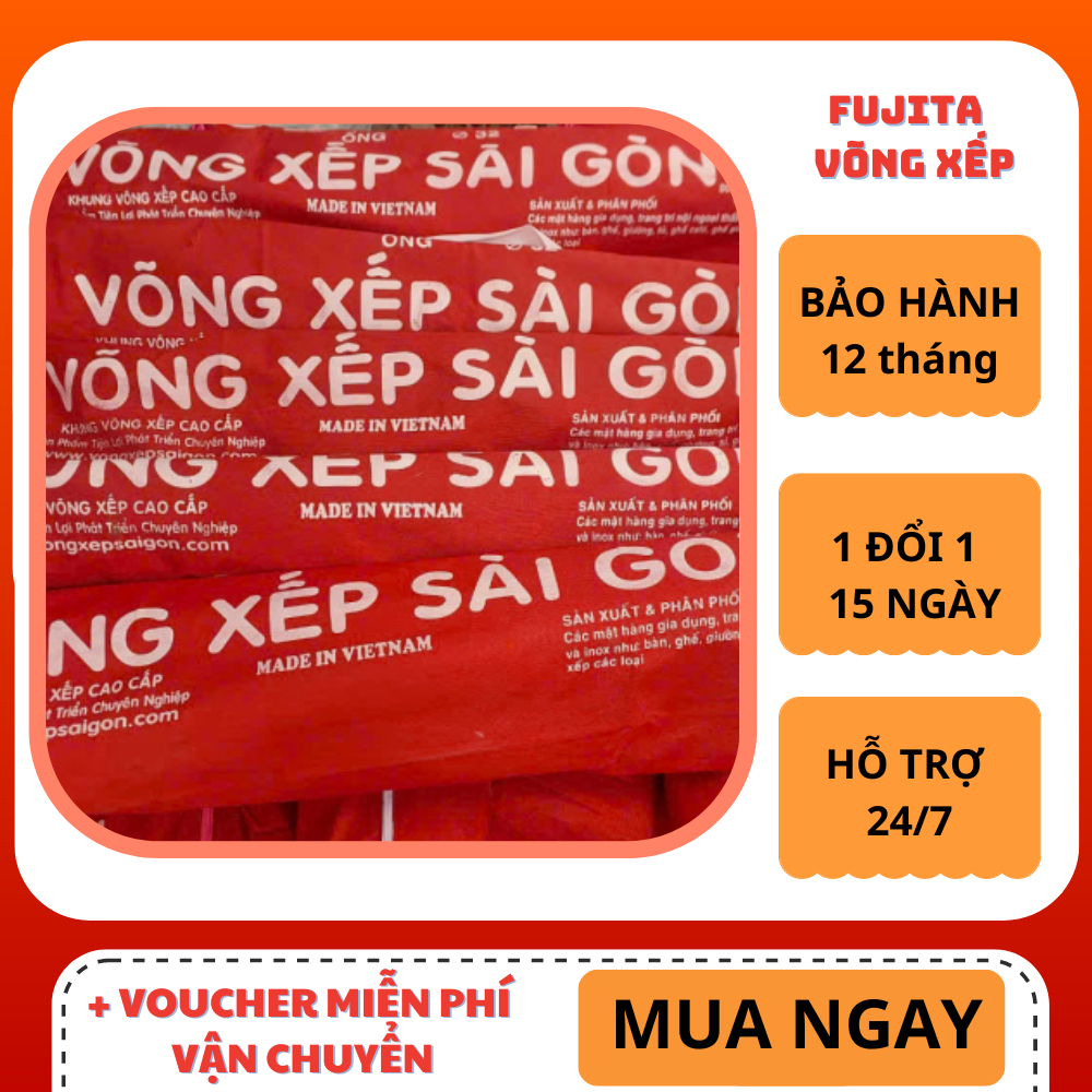 Túi đựng võng xếp người lớn (dành cho võng inox tròn, hoặc võng khung sắt tròn) giao màu ngẫu nhiên