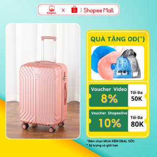 Vali du lịch Kingsun KS-216 size 24 vali kéo nhựa được bảo hành 5 năm