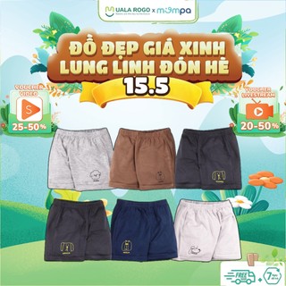 Quần đùi cho bé Mompa 1-5 tuổi vải Modal 236