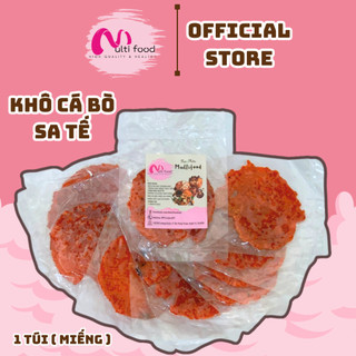 1 miếng khô cá bò sa tế ép miếng - multifood