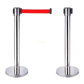 Cột chắn inox , cột chắn phân làn giao thông dây kéo dài 2M -3M