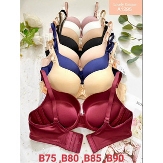 Áo ngực trơn hiệu lovely mút vừa tạo khe ms:a1294.1295