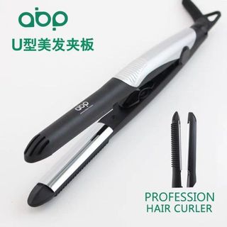 Máy duỗi tóc nam nữ ABP, tóc tém, máy uốn tóc nam nữ bản nhỏ cao cấp có chỉnh nhiệt