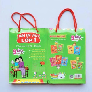 Bộ sách: Mai Em Vào Lớp 1 (Dành Cho Trẻ 5 - 6 Tuổi) - Bộ 2 ( 9 Quyển)