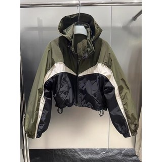 Áo khoác gió nữ form lửng phối màu siêu xinh - đăng quang clother