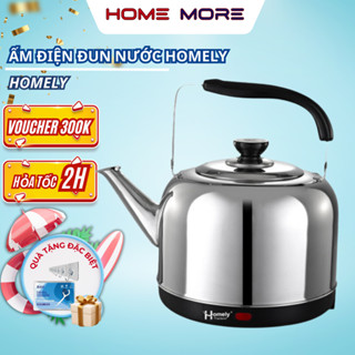 Ấm điện đun nước Homely HL-128,131 dung tích 5L,nước sôi nhanh chóng, tiết kiệm năng lượng, an toàn, bảo hành chính hãng