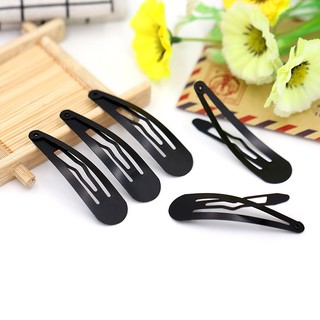 Set kẹp tóc bấm màu đen tạo kiểu giữ tóc con giá rẻ dành cho nữ AA1