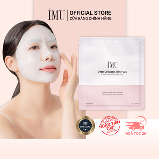 Lẻ 1 miếng Mặt nạ thạch iMU Deep Collagen Jelly Pack 34g