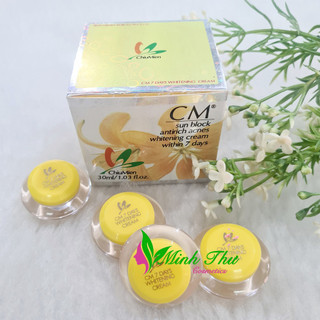 Kem CM 7 Days Whitening Cream [Mẫu thử]