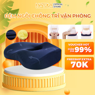 Đệm ngồi cao cấp, DN01 công nghệ mới chống đau lưng, ê mông phù hợp với mẹ bầu, dân văn phòng, lái xe Hatola