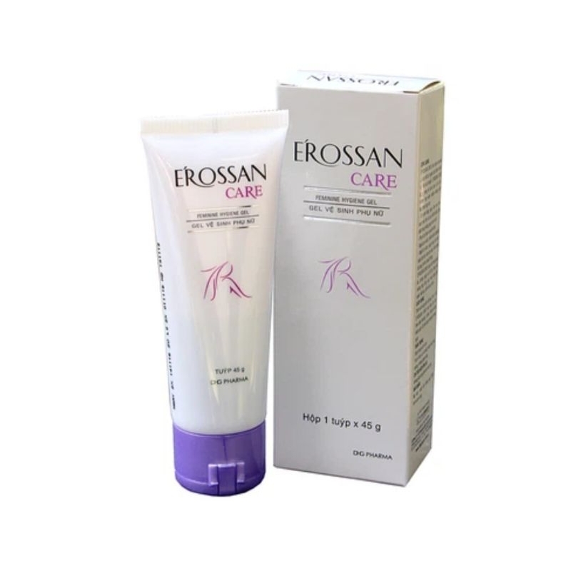 [COMBO 3 CHAI] Gel vệ sinh phụ nữ EROSSAN CARE 45g _ DHG Pharma