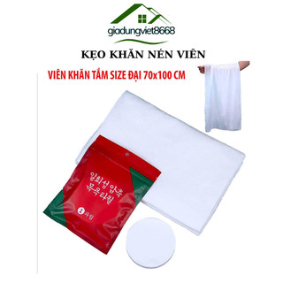 Khăn giấy nén hình viên kẹo đa năng an toàn - Khăn nén du lịch Nhật Bản 01 Viên kẹo