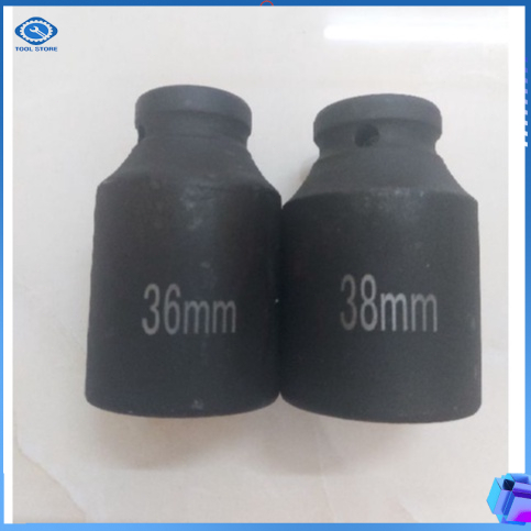 Đầu Tuýp Khẩu Mở Lồng Máy Giặt Và Mở Nồi Xe Ga Size 36,38mm. Chân Lỗ 1/2 gắn trực tiếp máy bắn Bulong